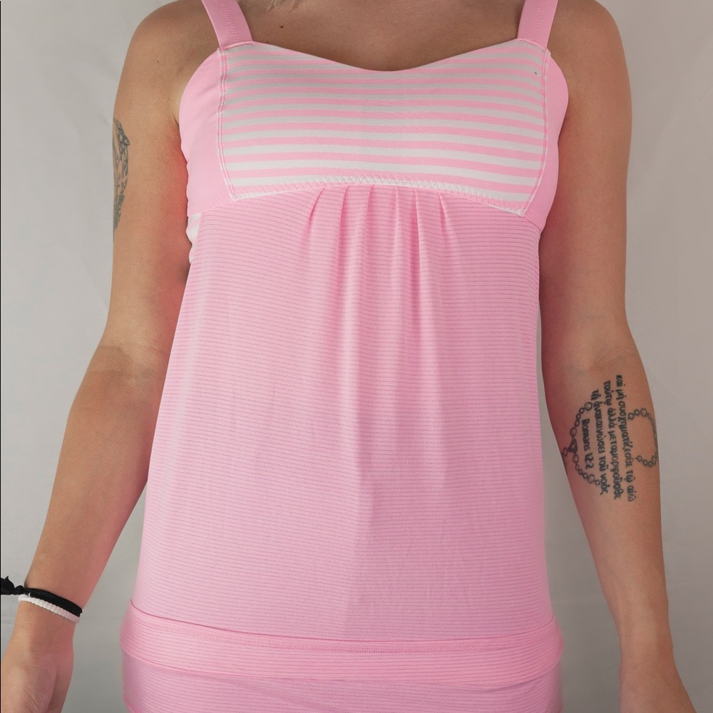 Lulu Lemon pink tank